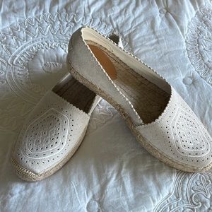 UGG suede espadrilles. Size 10. Never worn